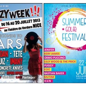 Crazy Week et Summer Golfe Festival prêts à faire danser la Côte d'Azur