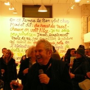 « Ben peint le Mont Chauve » à la galerie Maud Barral