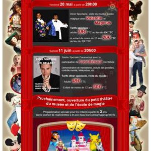 Prochaines soirées au Musée de la Curiosité