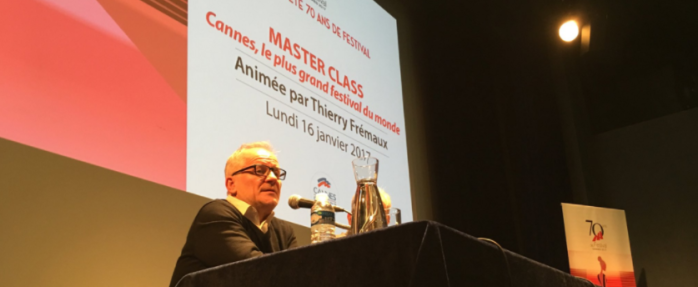Thierry Frémaux a inauguré les célébrations de « Cannes 70 »