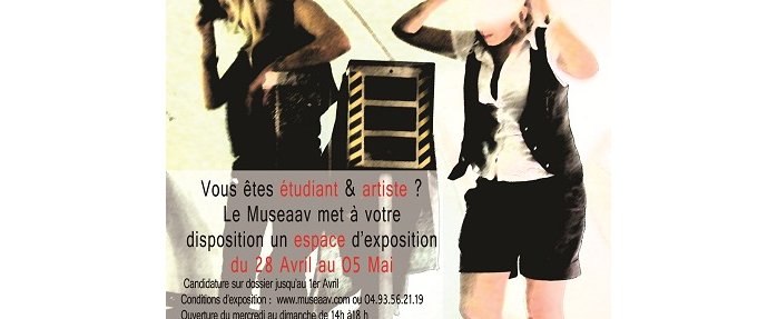 Les étudiants (s') exposent au MUSEAAV : vous êtes étudiant & artiste ? 