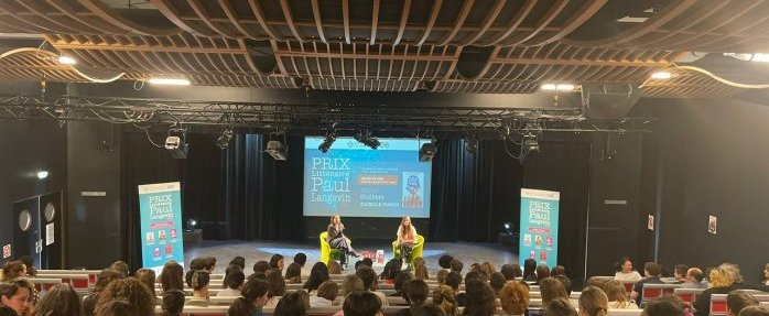 Coup de cœur des collégiens maralpins : Nancy Guilbert remporte le prix littéraire Paul Langevin 2025