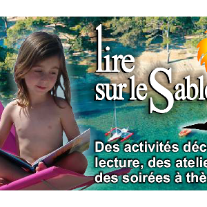 Lire sur le sable, un festival du livre et de la BD pour la jeunesse 