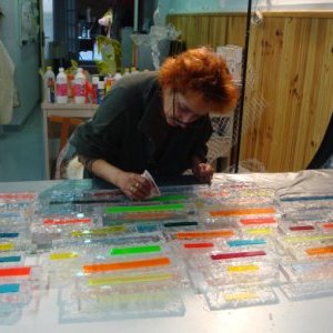 Cristina Marquès au Jardin Exotique de Monaco