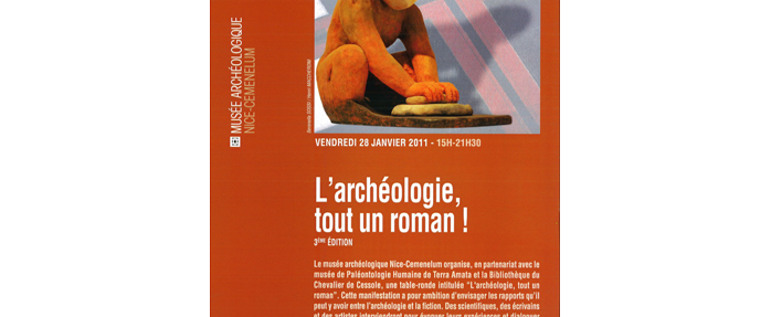 Table ronde : L'archéologie, tout un roman !