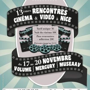 Les 13es Rencontres Cinéma et Vidéo à Nice
