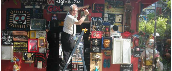 Ben Vautier "L'art est un virus" à la Fondation Linda et Guy Pieters