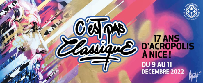  « C'est pas classique » 2022 : une programmation exceptionnelle pour la dernière édition au Palais Acropolis !