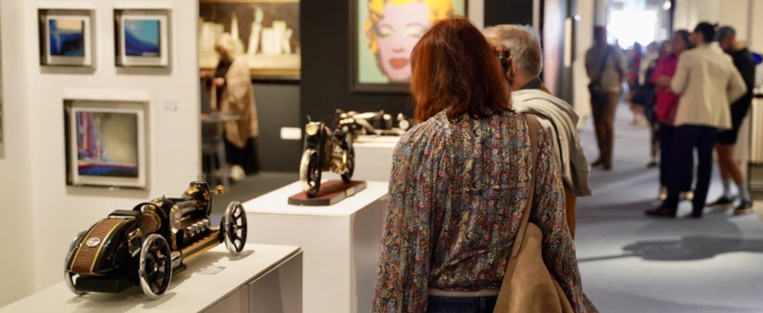 Salon d'Art Moderne d'Antibes : magnifique voyage au pays de l'art où les émotions s'accumulent en se chevauchant