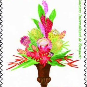 Monaco : Bouquets, félins et jardins sur les timbres monegasques !