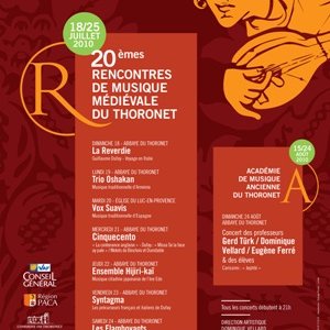 LE THORONET : Rencontres Internationales de Musique Médiévale 