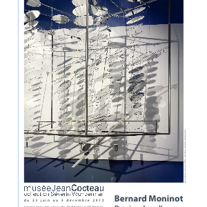 Musée Cocteau de Menton : Bernard Moninot dessine dans l'espace