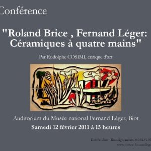 "Roland Brice, Fernand Léger : céramiques à quatre mains"