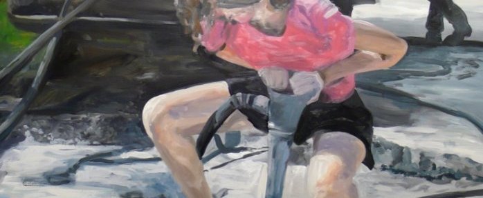 Gilles Miquelis Sans titre, 2008 Huile sur toile, 200cm x 150cm