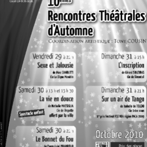 10 émes Rencontres Théâtrales d'Automne
