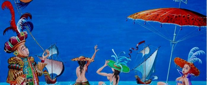 Le gardien de la plage des dames