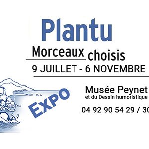 Plantu, la colombe et la souris, au Musée Peynet et du dessin humoristique d'Antibes 