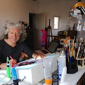 Dessinateur de presse, carnaval de nice : Kristian n'arrête jamais son char !