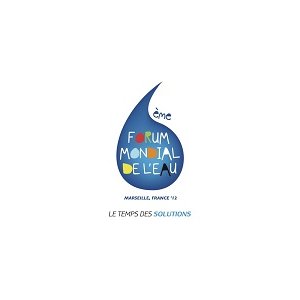 Projection d'un film pour la clôture du Forum Mondial de l'Eau à Marseille