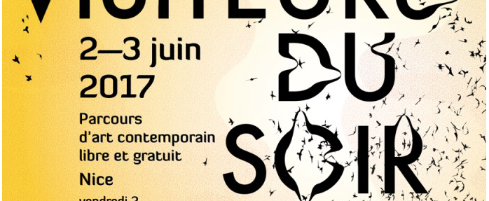 Nocturne de l'art contemporain "Les Visiteurs du Soir" aura lieu le vendredi 2 juin, de 18h à 00h avec un bonus le samedi 3 juin, de 15h à 21h, à Nice.