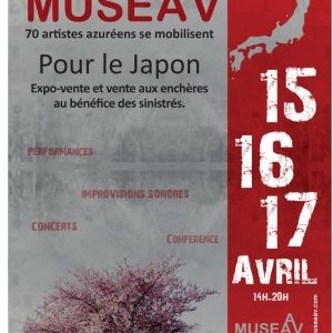 Expositon ventes de plus de 90 oeuvres d'artistes pour le Japon