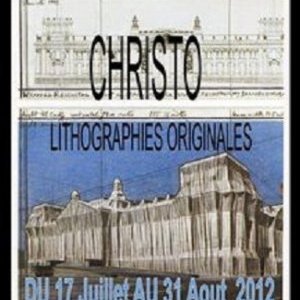Les « lithographies originales » de Christo à la Galerie L'Entrepôt de Monaco 