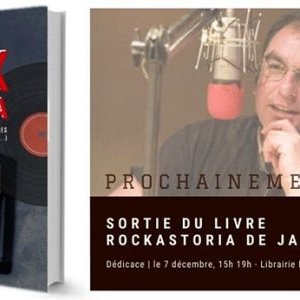 "Rockastoria - mon histoire musicale," par Jack Lalli en dédicace samedi Librairie Masséna !