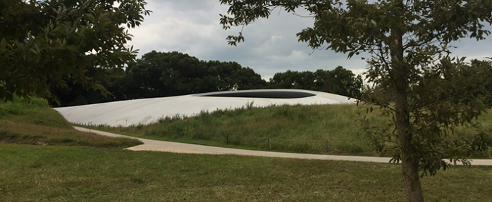 « Matrix » par Rei Naito au Teshima Art Museum
