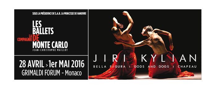 Les Ballets de Monte-Carlo : Soirée exceptionnelle "Jiri Kylian" 