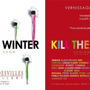 Nice :"Kill the Winter" pour sacrer le printemps à la galerie Hierro Desvilles
