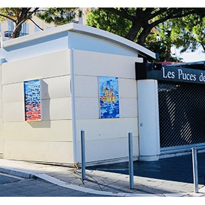 Eric Garence s'installe aux Puces de Nice