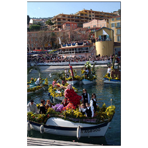Le combat naval fleuri de Villefranche sur mer