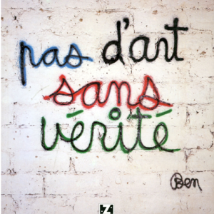 L'Ecole de Nice…Les Remises en question années 60-70