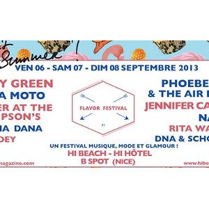 Flavor Festival du 6 au 8 septembre à Nice