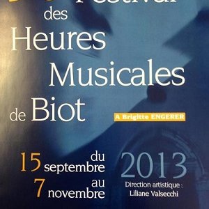 Heures musicales de Biot