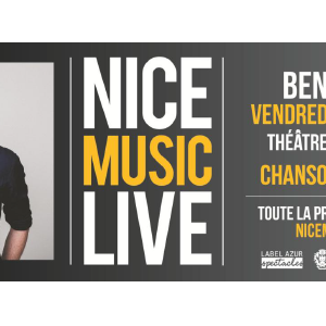 Ben Mazué, notre péché mignon à Nice ce vendredi !!