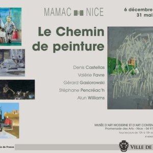 « Le chemin de peinture » de Gérard Gasiorowski. 