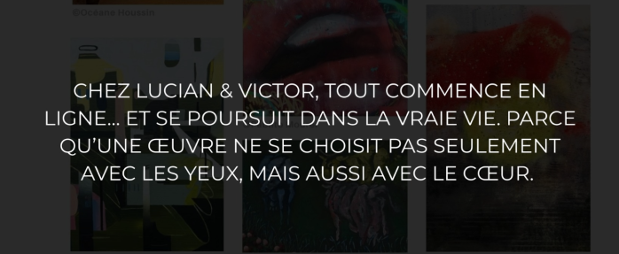 À Nice "Lucian & Victor", la galerie digitale & humaine qui réinvente l'achat d'art