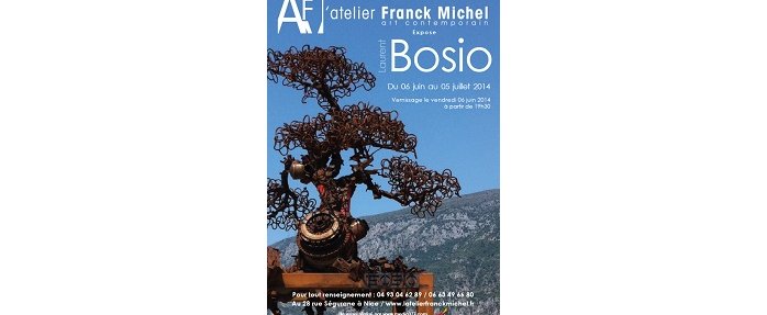 Exposition de Laurent Bosio à l'Atelier Franck Michel