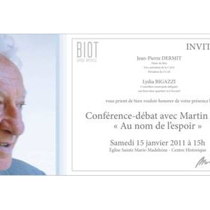  « Au nom de l'espoir » : conférence-débat avec Martin Gray 