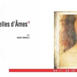 Karine Tomaselli présente l'exposition Belles d'âmes
