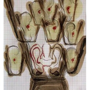 Frédérique Nalbandian " Entre temps II "