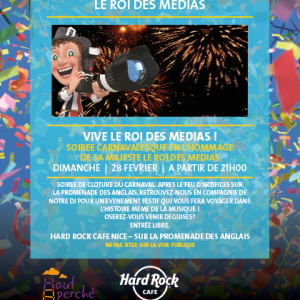 Le Hard Rock Café célébre le Roi des Médias !