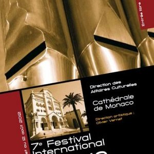 Monaco : 7ème Festival International d'Orgue
