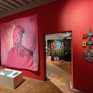 Moya installe ses performances au château, musée de Cagnes-sur-Mer