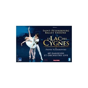 Nice : Le lac des cygnes par le ballet théâtre de Saint Petersbourg