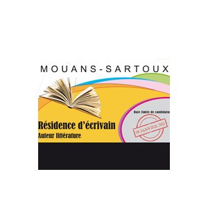 Résidence d'écrivain à Mouans-Sartoux : appel à candidature