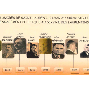 Exposition sur les Maires Laurentins du XXème siècle