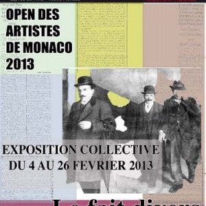 Résultat de L'Open des artistes de Monaco 2013