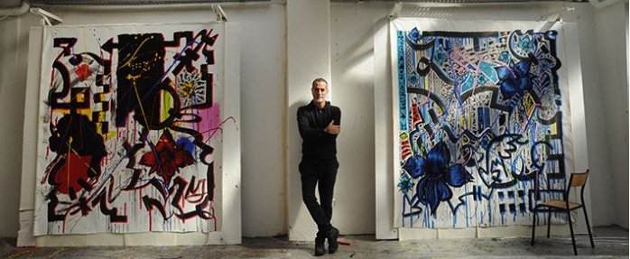 Création : Et au milieu du chaos émergea Hierro peintre de "l'Urban Garden"